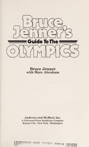 Tapa de Bruce Jenner's Guide to the Olympics