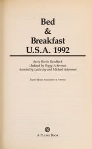 Tapa de Bed and Breakfast USA 1992