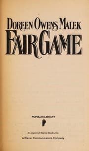 Tapa de Fair game