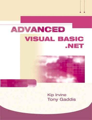 Tapa de Advanced Visual Basic.Net