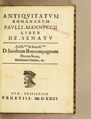 Tapa de Antiquitatum romanarum