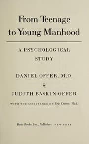 Tapa de From teenage to young manhood