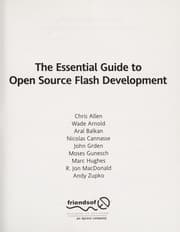 Tapa de The Essential guide to open source flash development