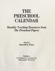 Tapa de The Preschool Calendar