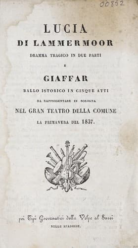 Tapa de Lucia di Lammermoor