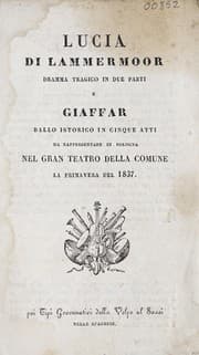 Tapa de Lucia di Lammermoor