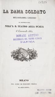Tapa de La dama soldato