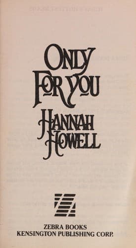Tapa de Only for you