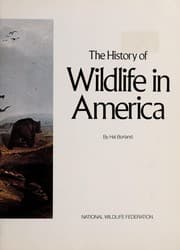 Tapa de The history of wildlife in America