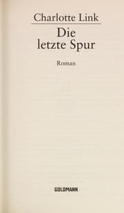 Tapa de Die letzte Spur