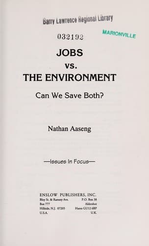 Tapa de Jobs vs. the environment