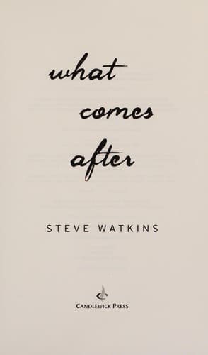Tapa de What comes after