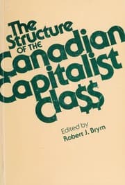 Tapa de The Structure of the Canadian capitalist class