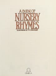 Tapa de A Book of Nursery Rhymes