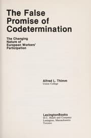 Tapa de The false promise of codetermination