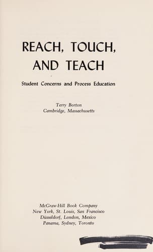 Tapa de Reach, Touch and Teach