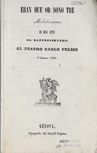 Tapa de Eran due or sono tre