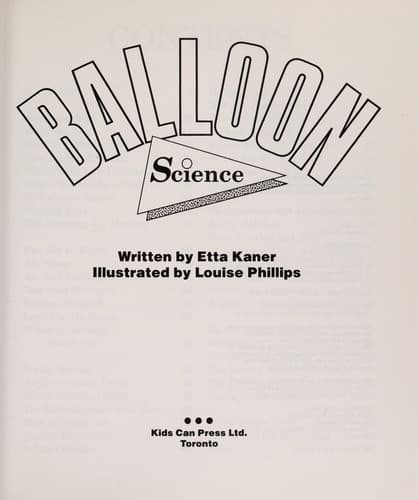 Tapa de Balloon science