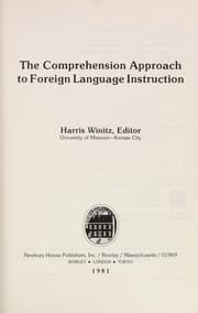 Tapa de The Comprehension approach to foreign language instruction