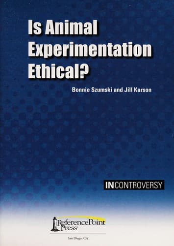 Tapa de Is animal experimentation ethical?