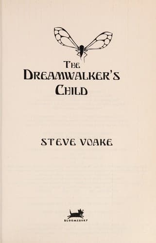 Tapa de The dreamwalker's child