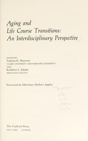 Tapa de Aging and life course transitions