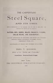 Tapa de Carpenters steel square...