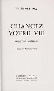 Tapa de Changez votre vie