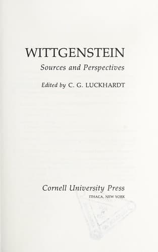 Tapa de Wittgenstein, sources and perspectives