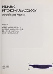 Tapa de Pediatric psychopharmacology