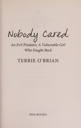 Tapa de Nobody cared