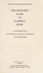 Tapa de The listener's guide to classical music