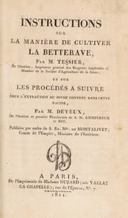 Tapa de Instructions sur la manière de cultiver la betterave