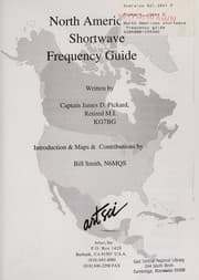 Tapa de North American shortwave frequency guide