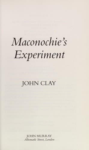 Tapa de Maconochie's Experiment