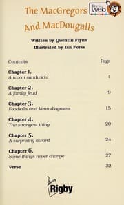 Tapa de The MacGregors and MacDougalls