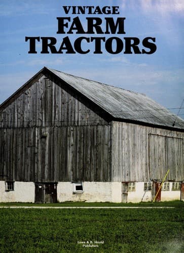 Tapa de Vintage farm tractors