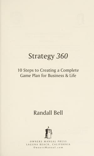 Tapa de Strategy 360