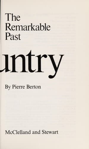 Tapa de MY COUNTRY THE REMARKABLE