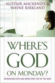 Tapa de Where's God on Monday?