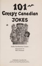 Tapa de 101 creepy Canadian jokes