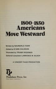 Tapa de Americans move westward, 1800-1850