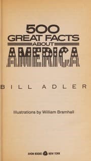 Tapa de 500 great facts about America