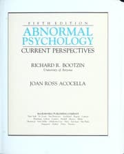 Tapa de Abnormal psychology