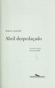 Tapa de Abril despedaçado
