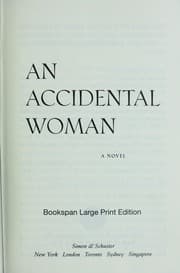 Tapa de An accidental woman : a novel
