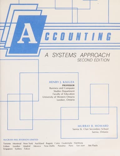Tapa de Accounting