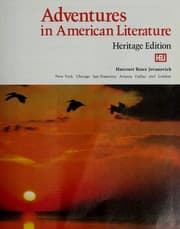 Tapa de Adventures in American literature