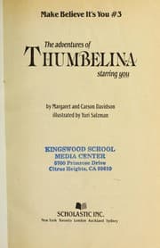 Tapa de The adventures of Thumbelina : starring you