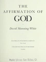 Tapa de The Affirmation of God